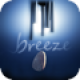 【breeze】美しい音色と背景、リアルな動きが特徴のウィンドチャイムシミュレータ。