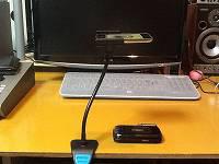 Touchなので本物の書画カメラのようにとはいきませんが、撮影後に切り替えて地デジテレビに投影することが出来ます。iPhone4Sはそのまま地デジテレビに投影されます。