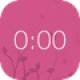 【エレガントキッチンタイマー】1分〜24分のボタンで設定するタイマーアプリ。