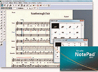 楽譜作成ソフト【Finale NotePad】