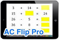 【AC Flip Pro】任意の順番で付箋をめくっていくことができるアプリ。
