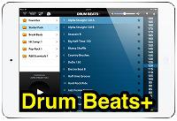 【Drum Beats+ 】Audiobus 対応のドラムループアプリ。