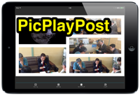 【PicPlayPost】複数の動画・写真をフレームに収めることができるアプリ。